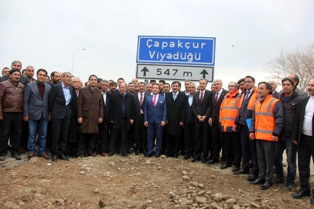 Bing&ouml;l &Ccedil;apak&ccedil;ur Viyad&uuml;ğ&uuml; Hizmete A&ccedil;ıldı