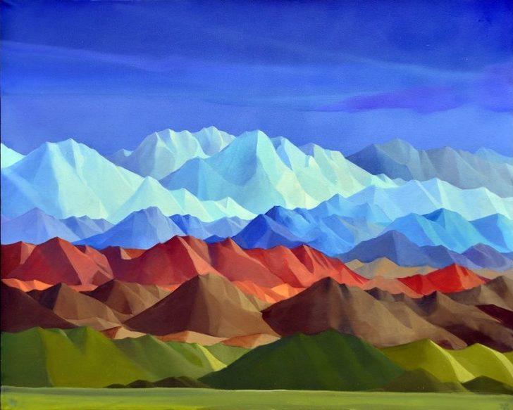 Ressam Hasan Mutlu’nun “dağlar” Temalı Sergisi G1