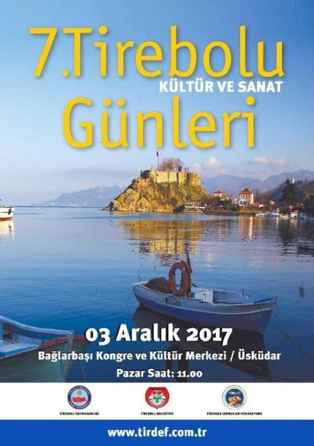 Tirebolu Kültür Ve Sanat Günleri 3 Aralık’ta Üsküdar’da