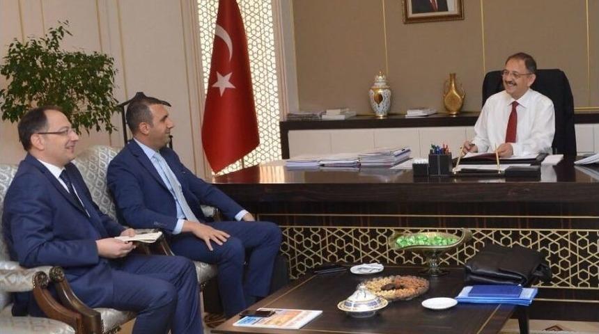 Başkan Bedirhanoğlu, Kentin İhtiya&ccedil;larını Bakan &Ouml;zhaseki&rsquo;ye İletti