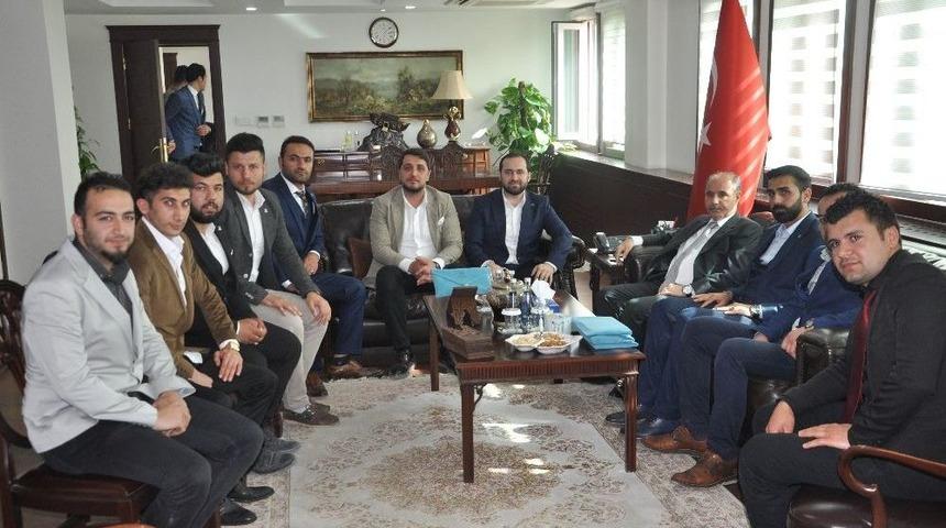 T&uuml;gva Genel Başkan Yardımcısı Y&uuml;ksel, Vali Aktaş&rsquo;ı Ziyaret Etti