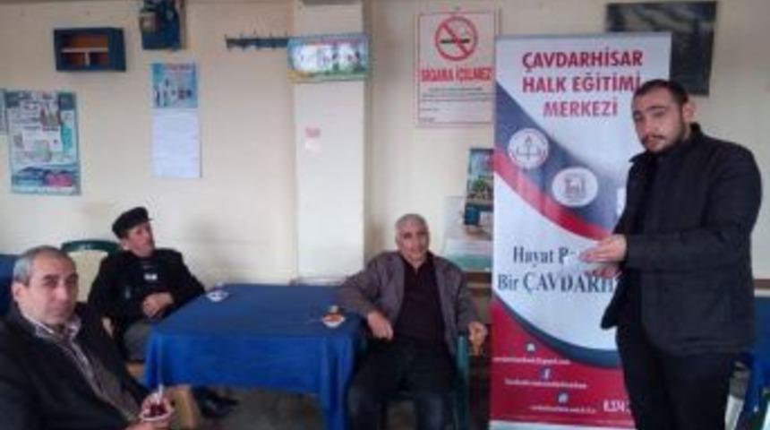 &Ccedil;avdarhisar K&ouml;ylerinde Bağımlılık Eğitimi