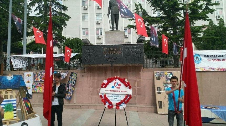 Malkara&rsquo;da Gen&ccedil;lik Haftası T&ouml;reni Yapıldı