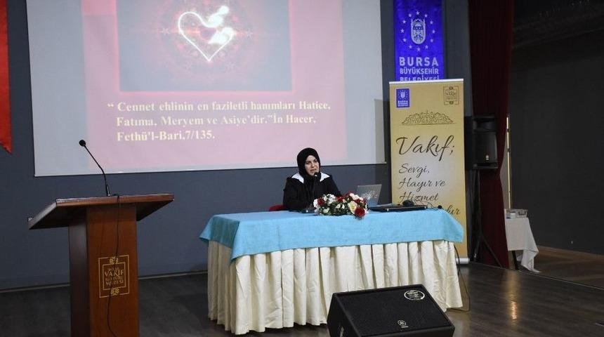 M&uuml;minlerin Annesi Hazreti Hatice Bursa&rsquo;da Anıldı