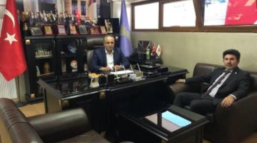 Rektör Karacoşkun, Kesob Başkanı Memiler’e Hayırlı Olsun Ziyareti
