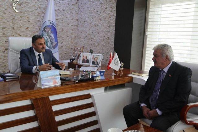 Esnaf Ve Sanatk&acirc;r Odaları Birliğinden Başkan Cabbar&rsquo;a Ziyaret 1