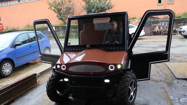 Kendi İmkanları İle Utv Yaptı, Adına Da ’rahna’ Dedi