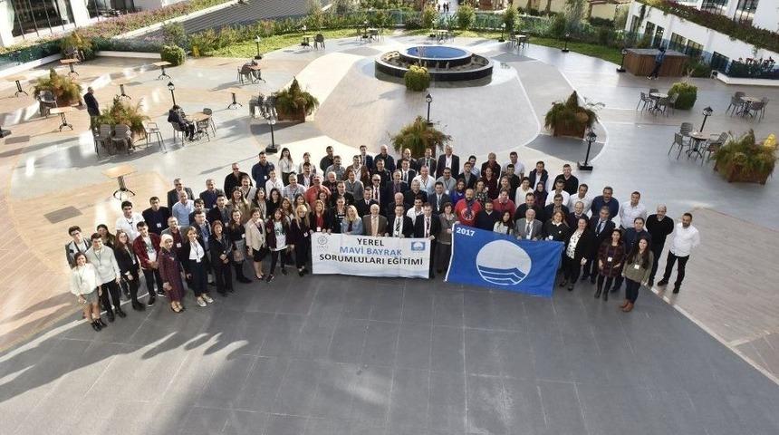 B&uuml;y&uuml;kşehir Belediyesi Mavi Bayrak Eğitimine Katıldı