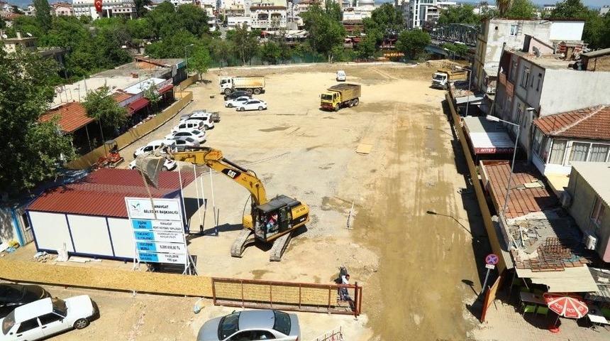 Manavgat Kent Meydanı Projesi Başladı