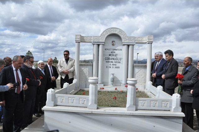 Halk Ozanı Murat Çobanoğlu Mezarı Başında Anıldı