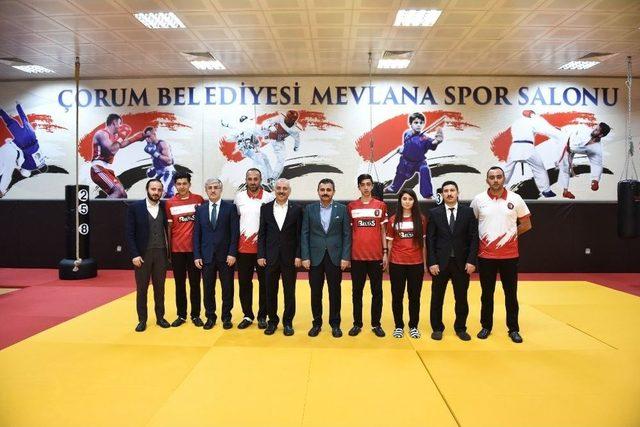 Çorum Belediyesi Gelecek Vaat Eden Yetenekleri Tespit Ederek Sporcu Yetiştirecek