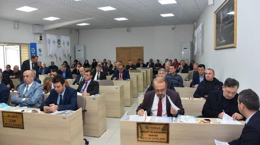 Tekirdağ Büyükşehir Belediyesi Kasım Ayı Meclis Toplantısı