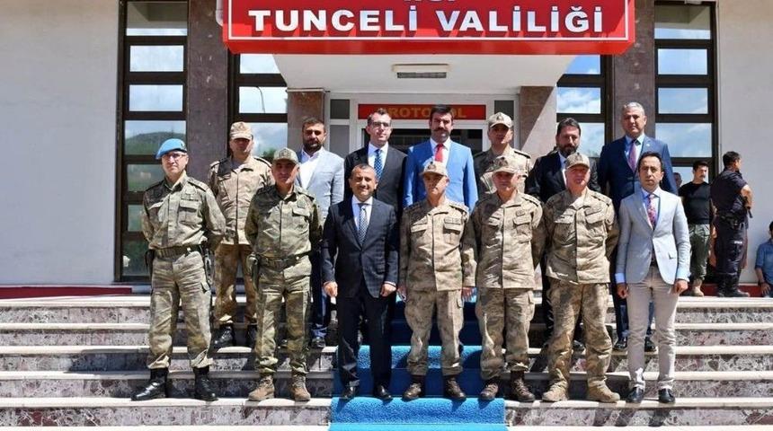 Jandarma Genel Komutanı &Ccedil;etin Tunceli&rsquo;de