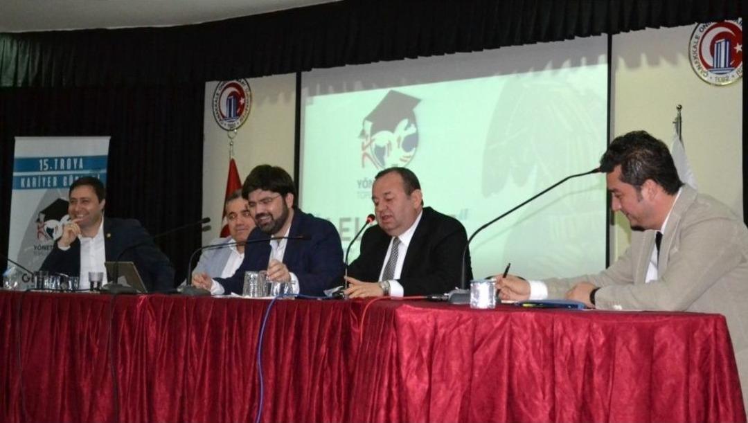 Biga İibf&rsquo;de 15. Troya Kariyer G&uuml;nleri Etkinliği D&uuml;zenlendi