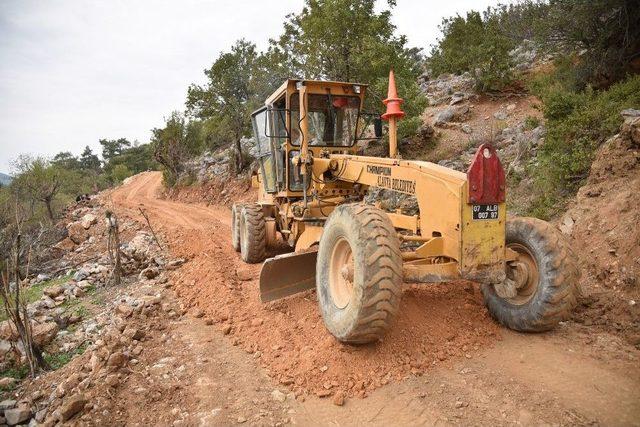 Alanya’da 4 Yılda 185 Kilometre Yeni Yol Açıldı