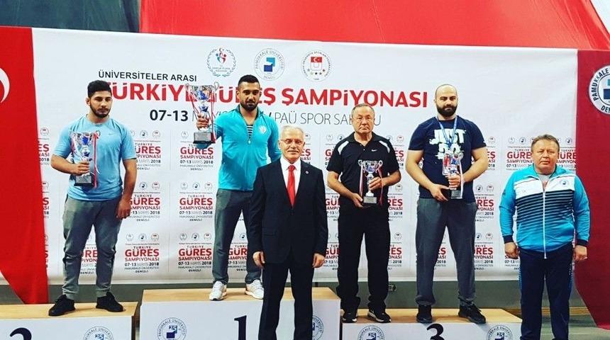 Kadınlarda G&uuml;reş T&uuml;rkiye Şampiyonu Bartın Oldu