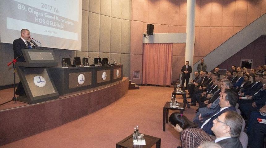 Başkan &Ccedil;elik, Kcetaş&rsquo;ın Genel Kuruluna Katıldı