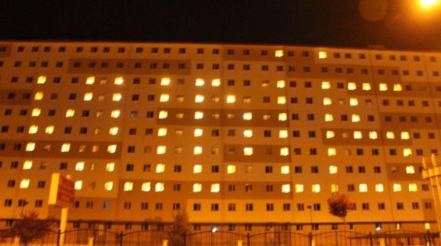 &Ouml;ğrenciler Yurdun Işıklarıyla &ldquo;kud&uuml;s&rdquo; Yazdı