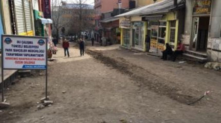 Tunceli&rsquo;de Sanat Sokağı Yeniden D&uuml;zenleniyor