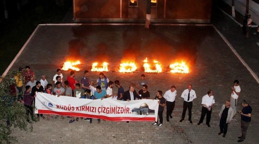 Muğla Kyk Gen&ccedil;lerinden Filistin&rsquo;e Destek