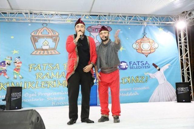 Fatsa’da Ramazan Etkinlikleri