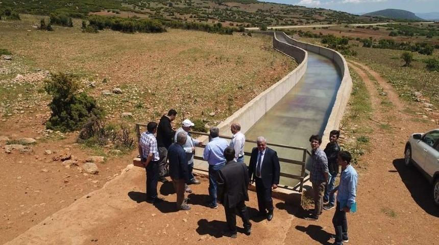 Isparta&rsquo;daki Sulama Projesinde Sona Gelindi