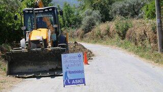 Büyükşehir Üst Yapı Çalışmalarına Kuyucak’ta Devam Ediyor