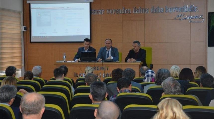 Okul M&uuml;d&uuml;rlerine E-m&uuml;fredat Mod&uuml;l&uuml; Tanıtımı Yapıldı