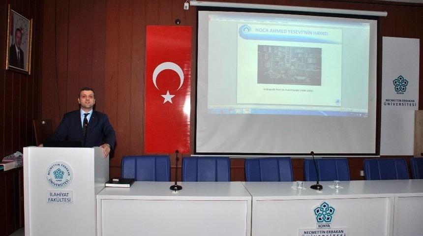 Ne&uuml;&rsquo;de Hoca Ahmet Yesevi Anlatıldı