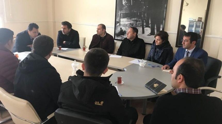 Bah&ccedil;esaray&rsquo;da &lsquo;okul G&uuml;venliği&rsquo; Toplantısı