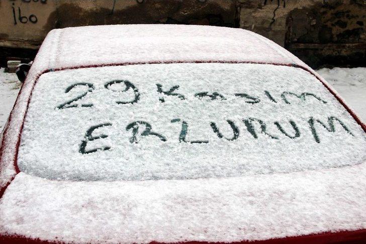 Erzurum’da Kar Yağışı G2