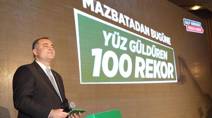 &Ccedil;ankaya&rsquo;da "mazbatadan Bug&uuml;ne Y&uuml;z G&uuml;ld&uuml;ren 100 Rekor" Programı