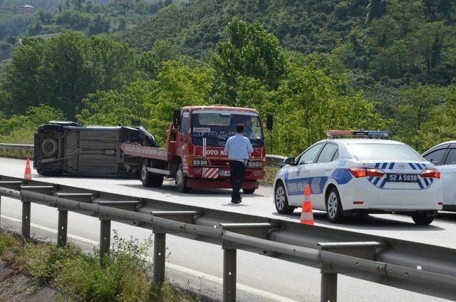 Ordu’da Trafik Kazaları: 3 Yaralı