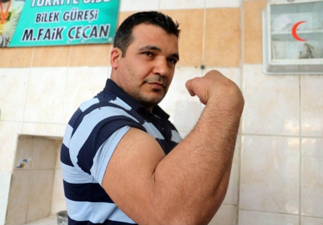 Fırıncılıktan Bilek G&uuml;reşi Şampiyonluğuna