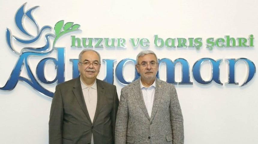 Milletvekili Metiner Başkan Kutlu İle Bir Araya Geldi