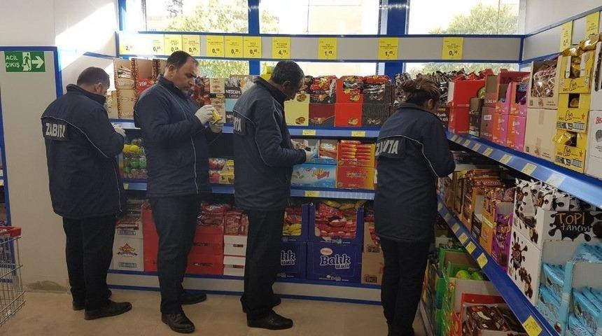 &Ouml;zalp İl&ccedil;esinde Market Denetimi