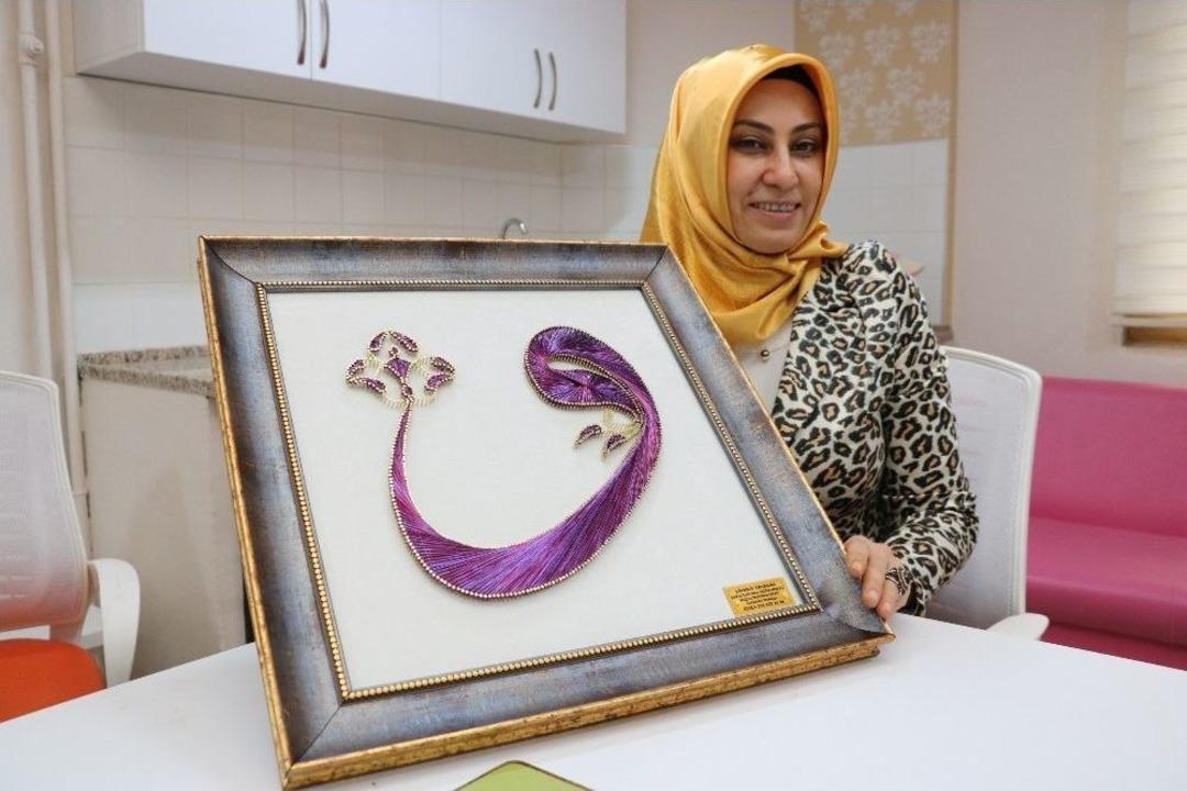 (&ouml;zel Haber) &Ccedil;iviyle Telin Aşkı Filografiyle Hayat Buldu