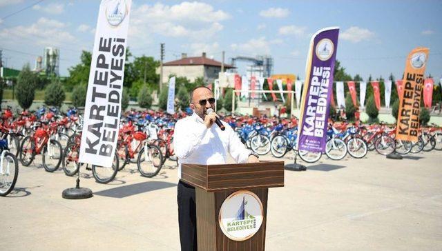 Kartepe’de Son Öğrenciler De Bisikletlerine Kavuştu