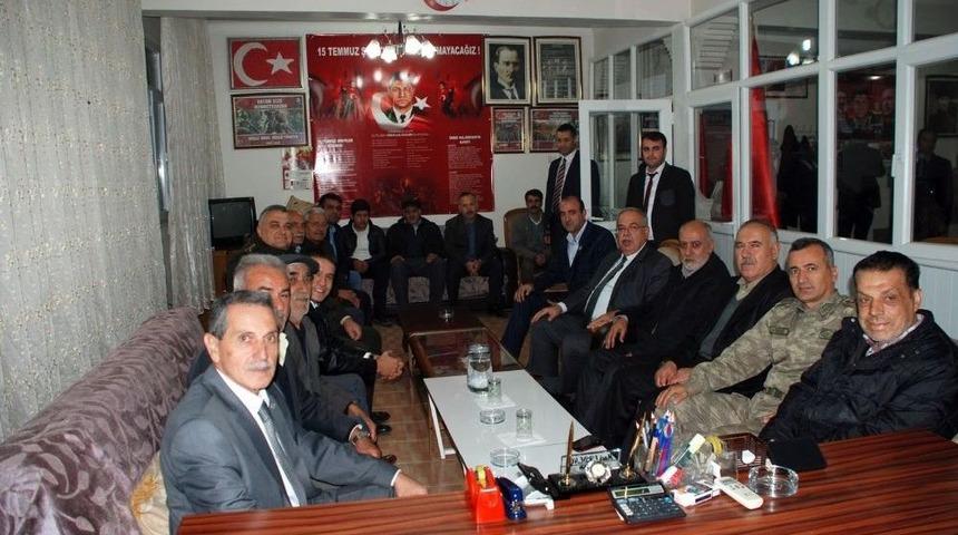 Vali Kalkancı Ve İl Protokol&uuml; Şehit Aileleri Ve Gazilerle Bir Araya Geldi