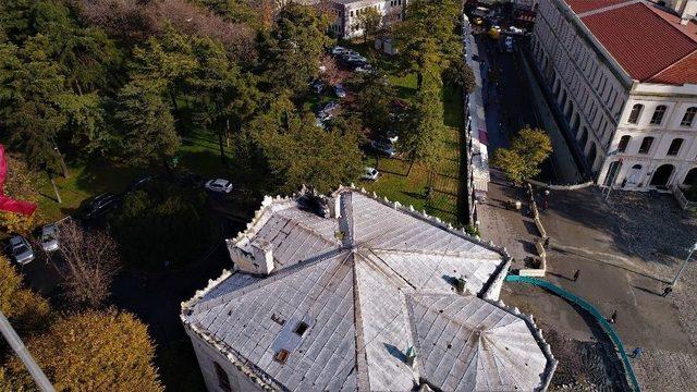 Yangın Sonrası İstanbul Üniversitesi Havadan Görüntülendi