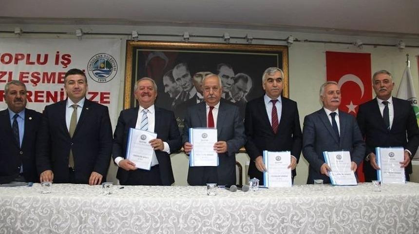 Toplu İş S&ouml;zleşmesi&rsquo;ni İmzaladılar