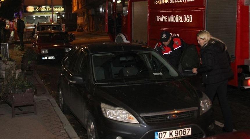 Gaz Sızıntısı Bulunan Ara&ccedil; Paniğe Neden Oldu