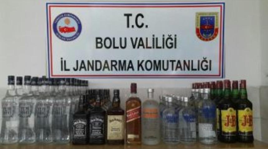 Bolu&rsquo;da, 81 Litre Ka&ccedil;ak İ&ccedil;ki Yakalandı