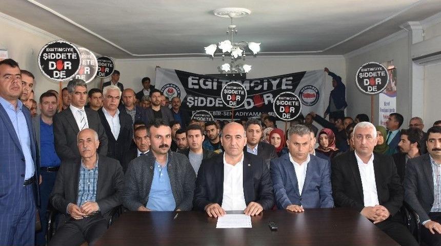 Okul M&uuml;d&uuml;r&uuml;n&uuml;n Darp Edildiği İddiasına Tepki