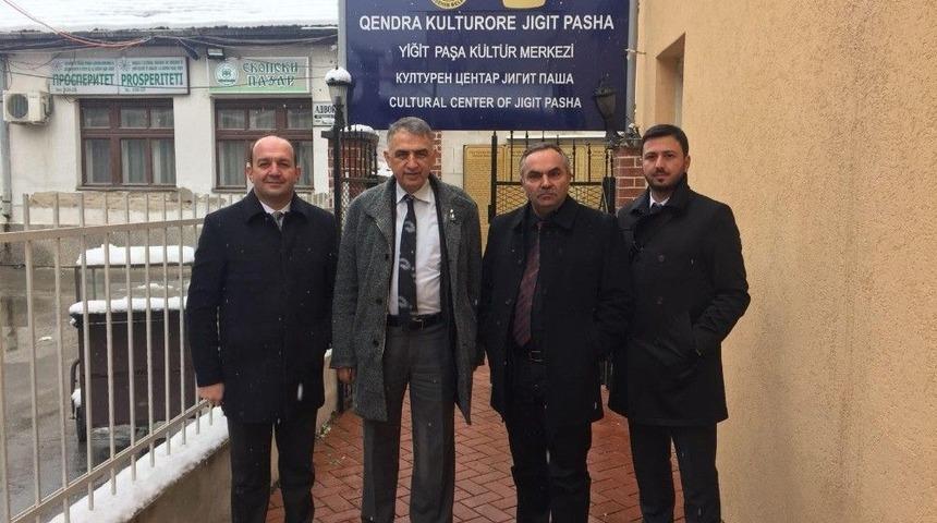 Başkan Ay, Makedonya&rsquo;da &Ouml;nemli G&ouml;r&uuml;şmelerde Bulundu