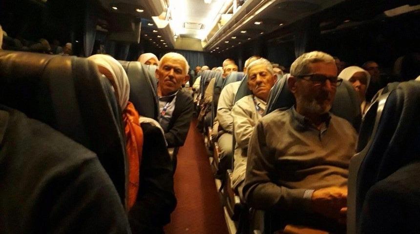 65 Kişilik Kafile Kutsal Topraklara Uğurlandı