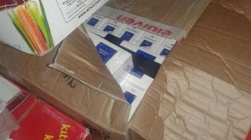 Şanlıurfa&rsquo;da 7 Bin 710 Paket Ka&ccedil;ak Sigara Ele Ge&ccedil;irildi