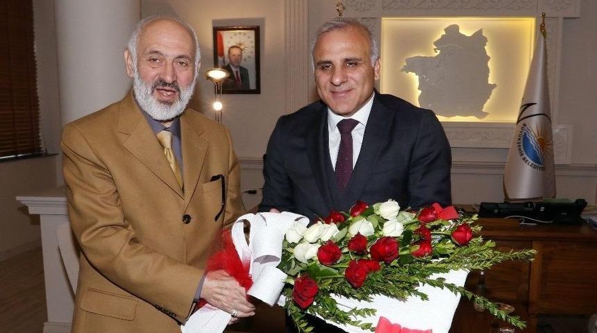 M&uuml;ft&uuml; Arvas&rsquo;tan Vali Zorluoğlu&rsquo;na Ziyaret