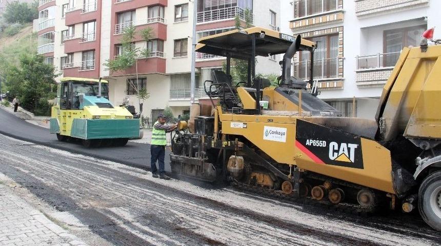 &Ccedil;ankaya Asfaltta Sezonu A&ccedil;tı