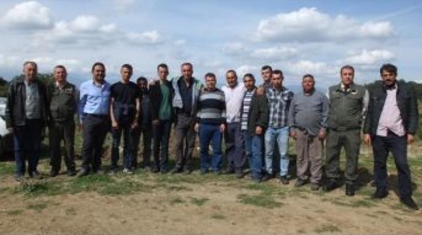 Burhaniye’de Yangın İşçileri Erken Başladı